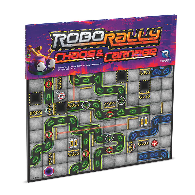 Robo Rally Chaos & Carnage (Board Games)