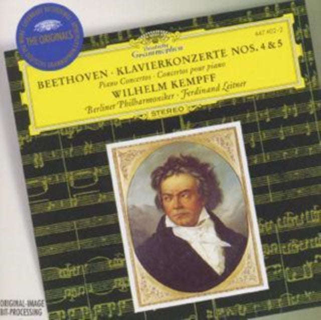 Kempff/Bp/Leitner - Beethoven/Piano Concertos 4 & 5 (CD)
