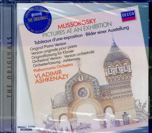 Vladimir Ashkenazy - Mussorgsky/Pictures At An Exhibition (CD)
