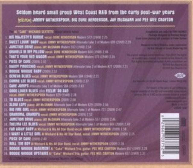 Al Cake Wichard Sextette - Cake Walkin (CD)