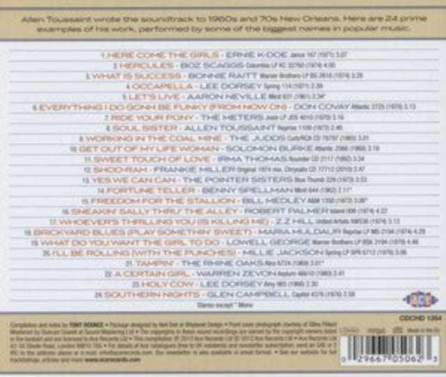 Various Artists - Rolling With The Punches - The Allen Tou (CD)