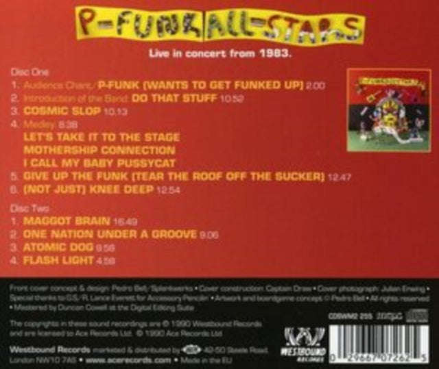 P - Funk All - Stars - Live At The Beverly Theater (CD)