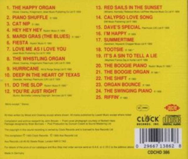 Dave Baby Cortez - Happy Organs / Wild.. (CD)
