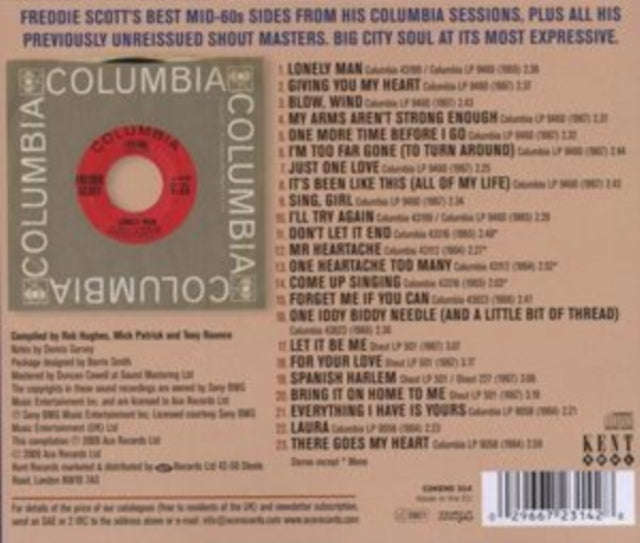 Freddie Scott - Mr Heartache (CD)