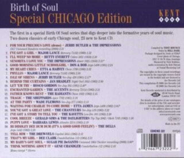 Various Artists - Birth Of Soul - Special Chicago Edition (CD)