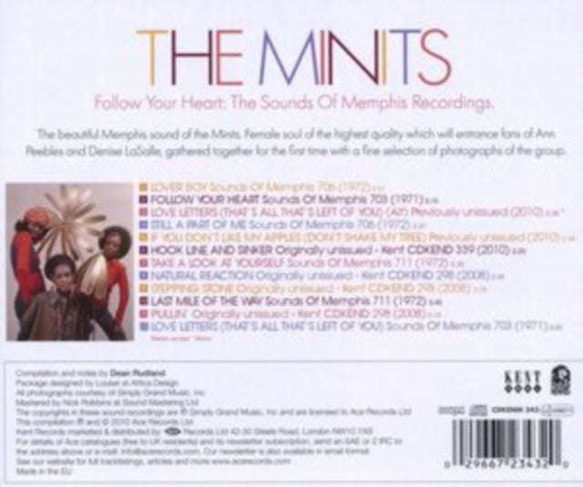 Minits - Follow Your Heart (CD)