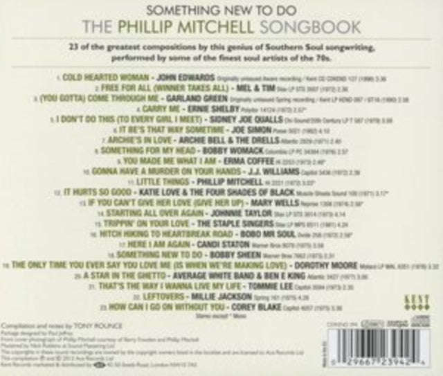 Various Artists - Something New To Do - The Phillip (CD)