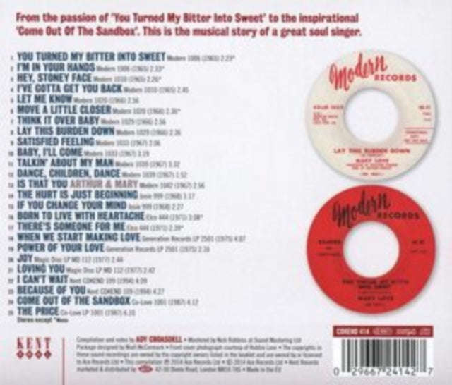 Mary Love - Lay This Burden Down - The Very Best Of (CD)