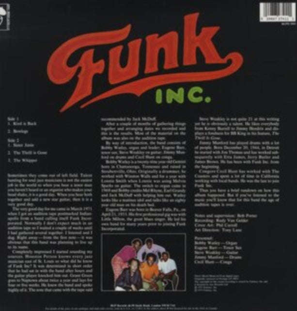 Funk Inc - Funk Inc (Vinyl)