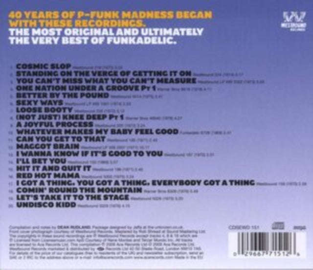 Funkadelic - Standing On The Verge - Best Of (CD)