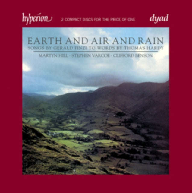 Hill / Varcoe / Benson - Finzi / Earth And Air And Rain: 5 Song Cycles ( complete) (CD)