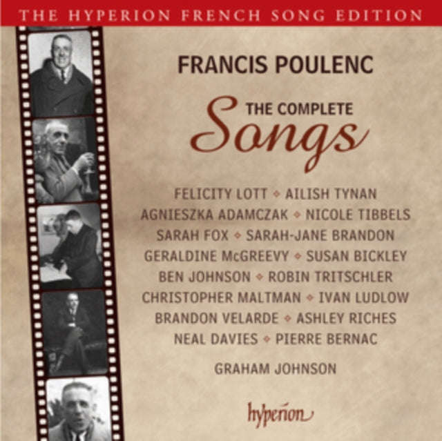 Graham Johnson - Poulencthe Complete Songs (CD)