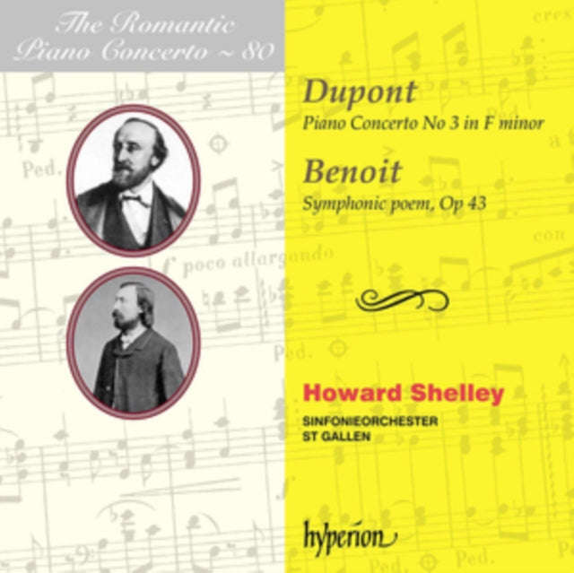Shelley / St Gallen Sinfonie - Auguste Dupont: Piano Concerto No 3 In F Minor / Peter Benoit: Sym...
