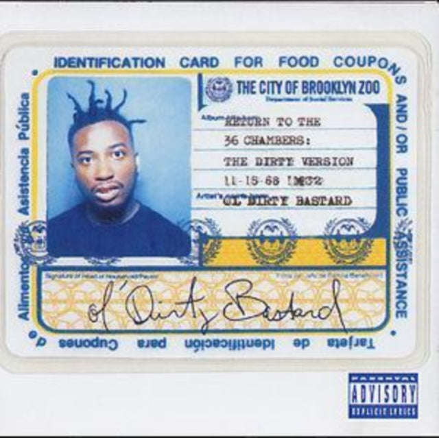 Ol Dirty Bastard - Return To The 36 Chambers: Dirty Version (CD)