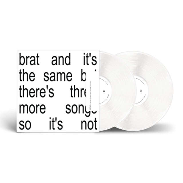 Charli Xcx - Brat And Its The Same But Theres Three More Songs So Its Not (White Vinyl) (Vinyl)