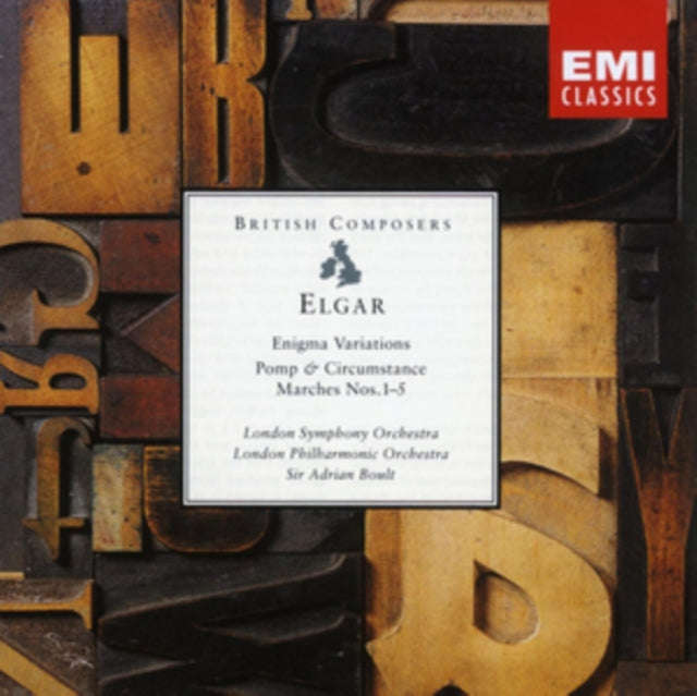 Adrian Boult - Elgar Enigma Variations (CD)