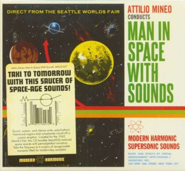 Attilio Mineo - Man In Space With Sounds (CD)