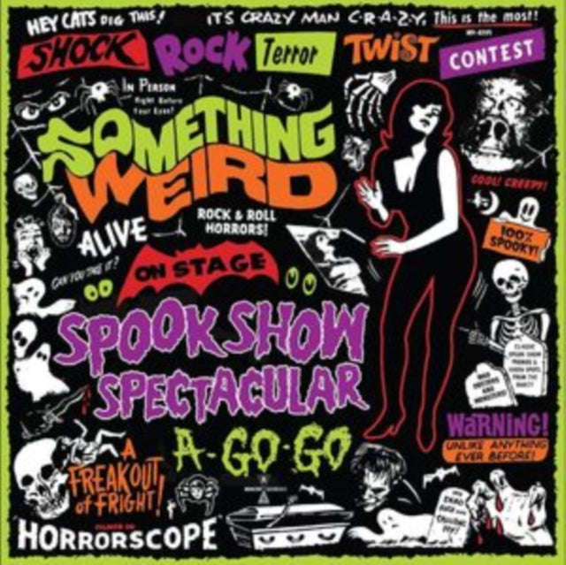 Something Weird - Spook Show Spectacular A-Go-Go (Orange Vinyl) (Vinyl + DVD)