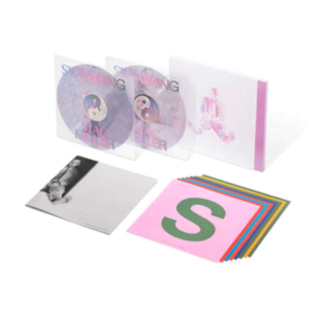 Mac Miller - Swimming (Clear Pink & Blue Marble Vinyl) (Vinyl)