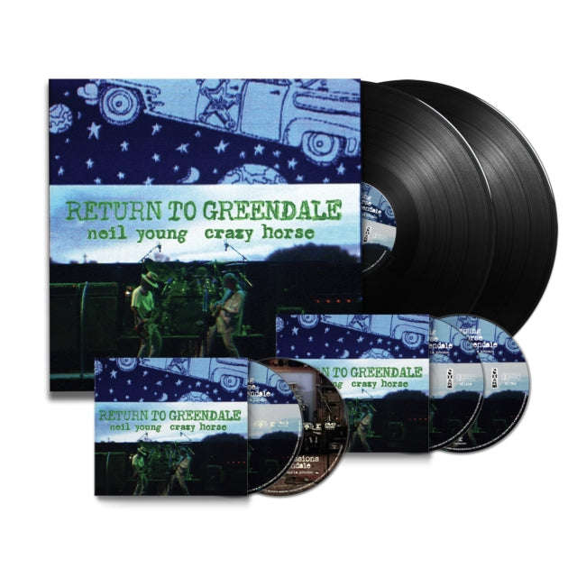 Neil Young & Crazy Horse - Return To Greendale (2LP+2CD+Blu-Ray+DVD) (Vinyl Box Set)