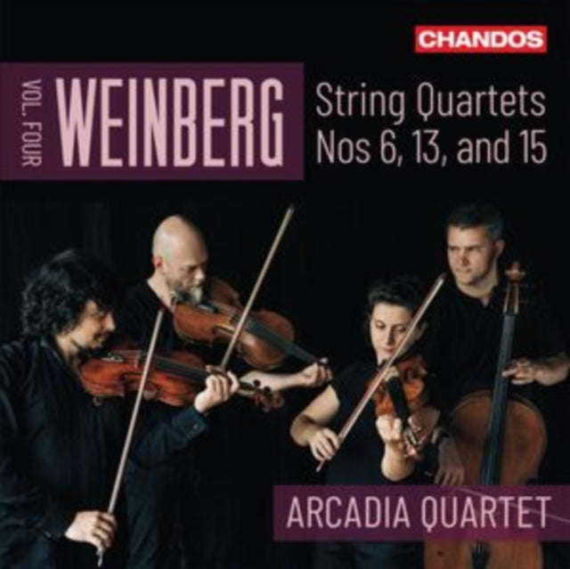 Arcadia Quartet - Mieczyslaw Weinberg: String Quartets / Vol. 4 (Nos 6. 13 And 15) (CD)