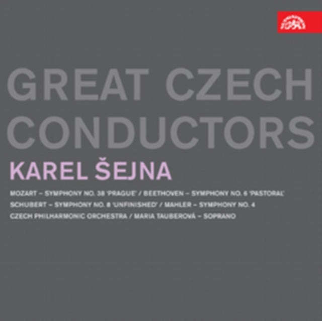 Karel Sejna - Great Czech Conductors: Karel Sejna (CD)