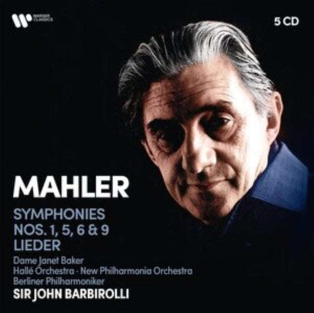 Sir John Barbirolli / Dame Janet Baker - Mahler: Symphonies Nos. 1. 5. 6. 9. Lieder (CD Box Set)