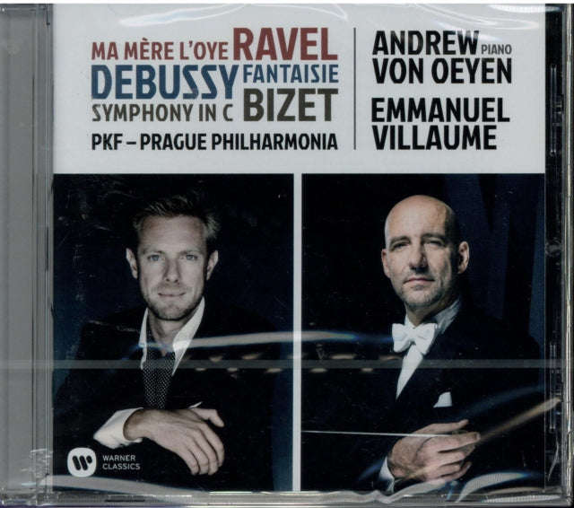 Andrew Von Oeyen / Prague Philharmonia / Emmanuel Villaume - Ravel. Debussy. Bizet (CD)