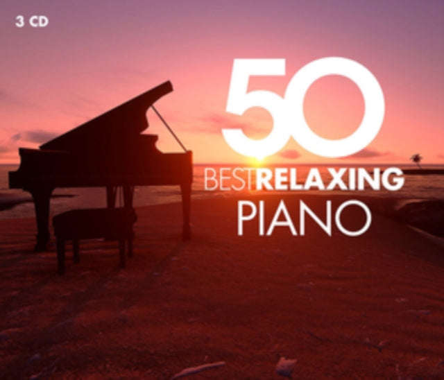 Various Artists - 50 Best Relaxing Piano (CD)