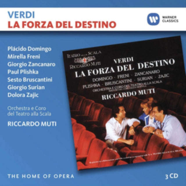 Riccardo Muti / Placido Domingo / Mirella Freni - Verdi: La Forza Del Destino (Home Of Opera) (CD)