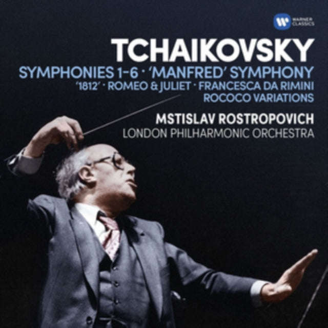 Mstislav Rostropovich / London Philharmonic Orchestra - Tchaikovsky: Symphonies 1-6. Manfred Symp...