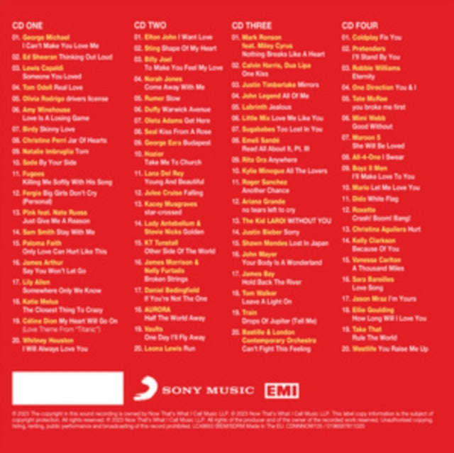Various Artists - Now Thats What I Call A Love Song (CD)