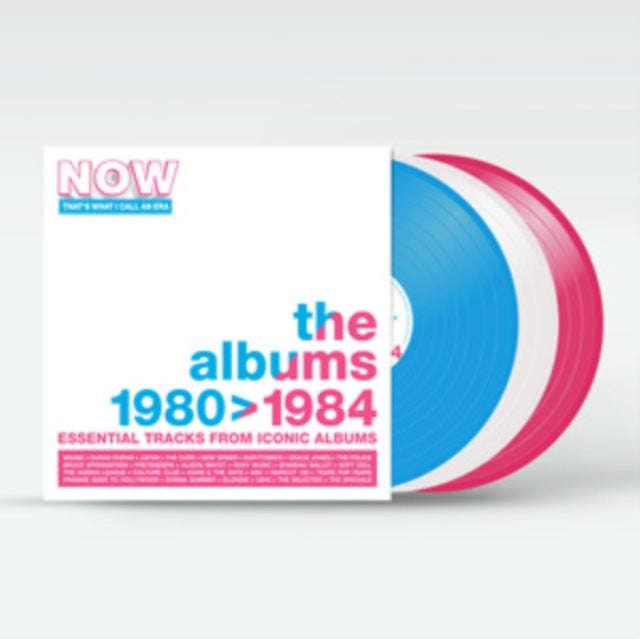 Various Artist - Now Thats What I Call An Era: The Albums 1980-1984 (White/Blue/Pink Vinyl) (Vinyl)