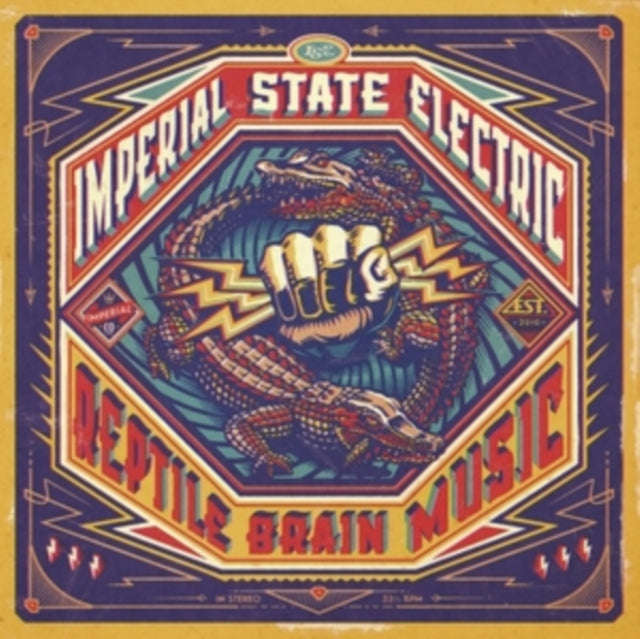 Imperial State Electric - Reptile Brain Music (Red Vinyl) (Vinyl)