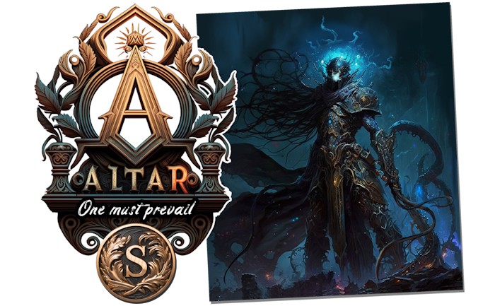 Altar Realms of the Gods One Must Prevail (Board Games)