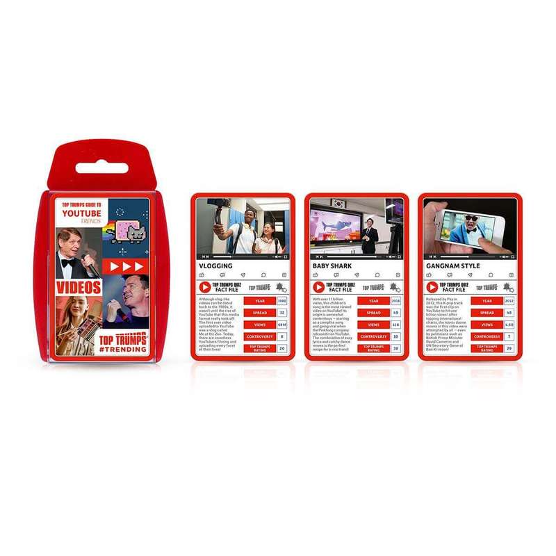 Top Trumps Card Game Specials  Gen Z - Trends of YouTube
