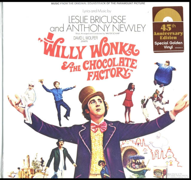 Various Artists - Willy Wonka & The Chocolate Factory (Gold Vinyl) - OST (Vinyl)