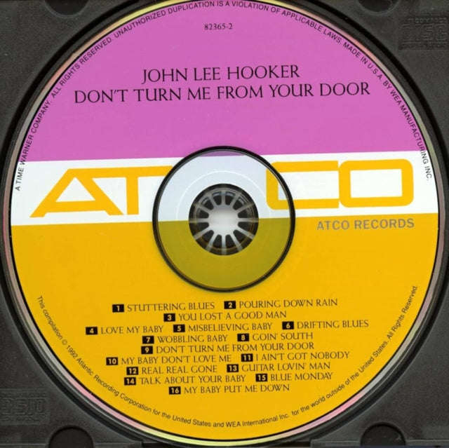 John Lee Hooker - Dont Turn Me From Your (French Cover) (Yellow Vinyl) ( 2024) (Vinyl)