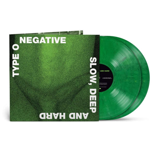 Type O Negative - Slow Deep & Hard (Green/Black Marbled Vinyl) (Rocktober) (Vinyl)