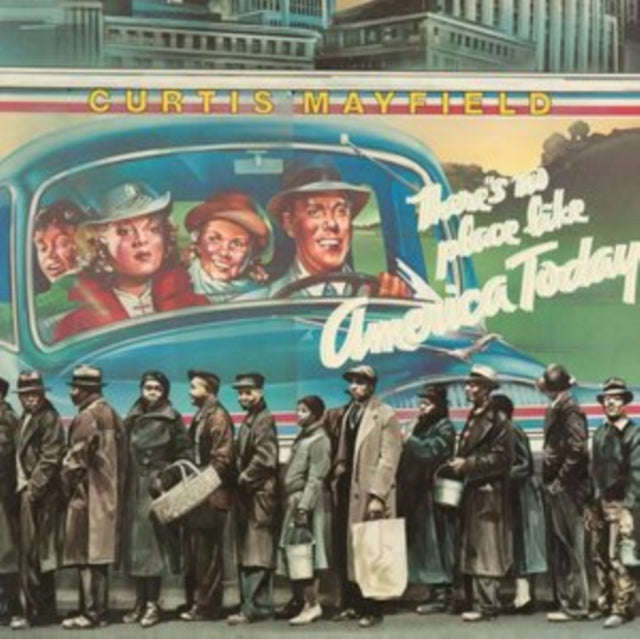 Curtis Mayfield - Theres No Place Like America (Blue Vinyl) (Vinyl)
