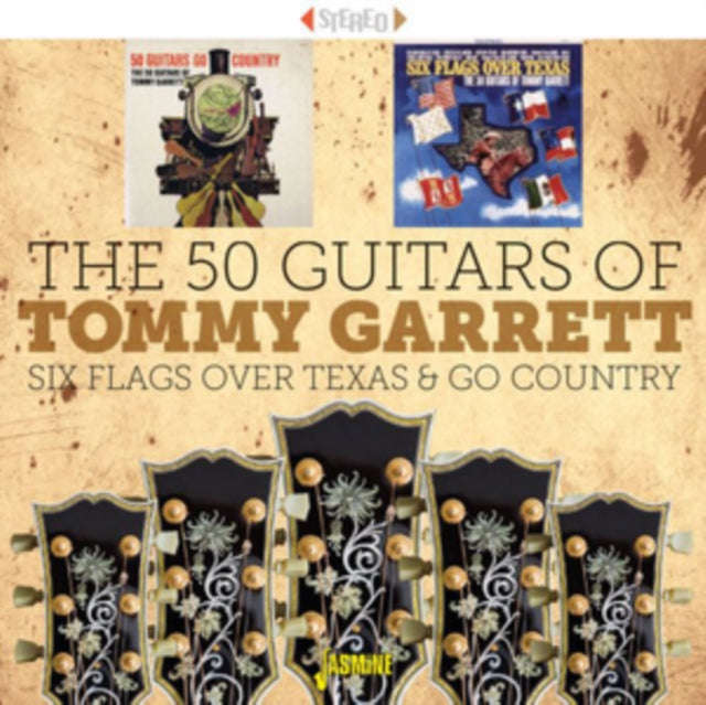 Tommy Garrett - 50 Guitars Go Country & Six Flags Over Texas (The 50 Guitars Of Tommy Garrett) (CD)