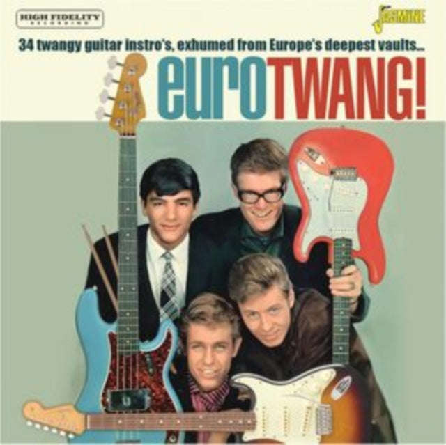 Various Artists - Eurotwang! 34 Twangy Guitar InstroS (CD)