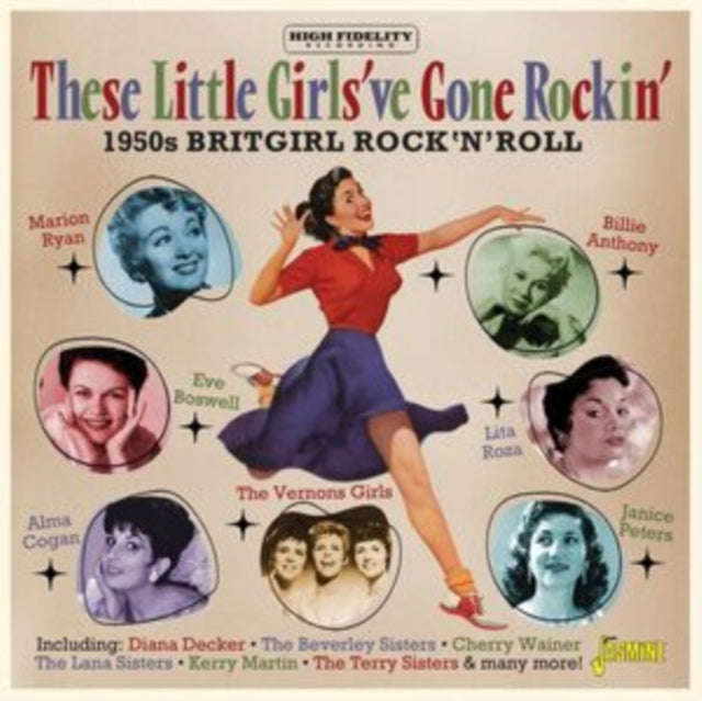 Various Artists - These Little Girlsve Gone Rockin - 1950s Britgirl RockNRollers (CD)