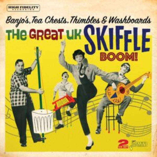 Various Artists - BanjoS. Tea Chests. Thimbles & Washboards - The Great Uk Skiffle Boom (CD)