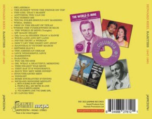 Howard Keel - Rarities 1947-1961 (CD)
