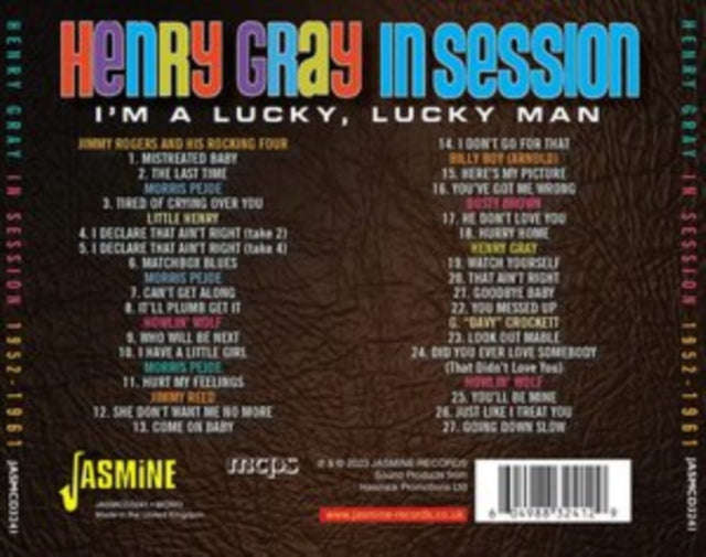 Henry Gray - Im A Lucky. Lucky Man - In Session 1952-1961 (CD)