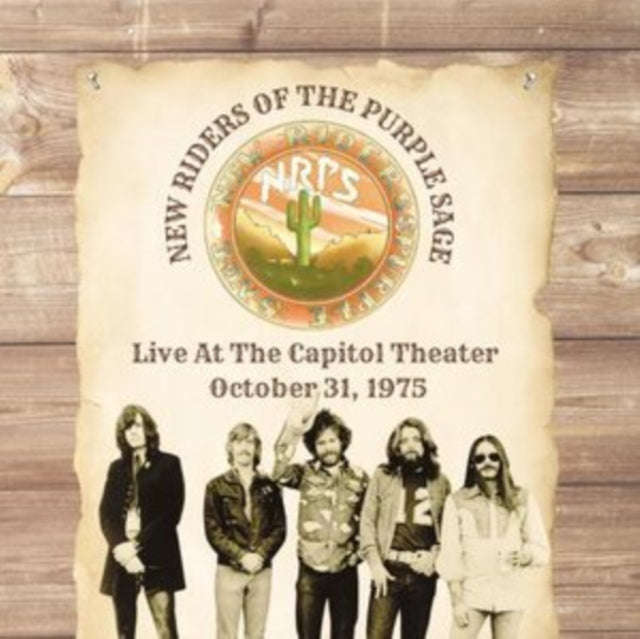 New Riders Of The Purple Sage - Live At The Capitol Theater (Natural Clear Vinyl) (Vinyl)
