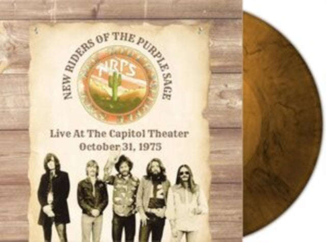 New Riders Of The Purple Sage - Live At The Capitol Theater (Orange Marble Vinyl) (Vinyl)