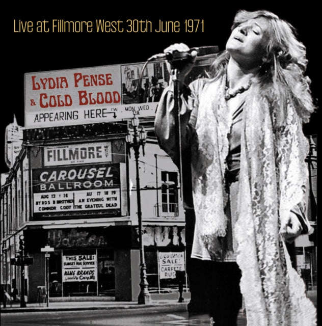 Lydia Pense And Cold Blood - Live At The Fillmore West June 30. 1971 (Silver Vinyl) (Vinyl)