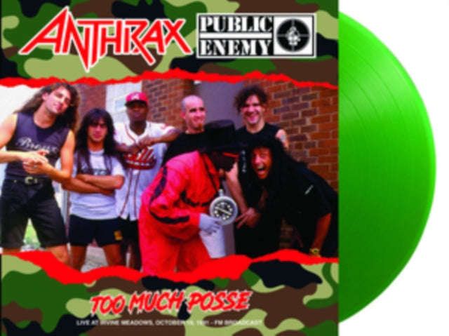 Anthrax - Public Enemy - Too Much Posse: Live At Irvine Meadows. October 19. 1991 Fm Broadcast (V...